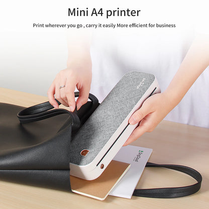 A40 Printer A4 Paper Portable USB Bluetooth Wireless Thermal Transfer Printer for IOS Android System Printing Machine